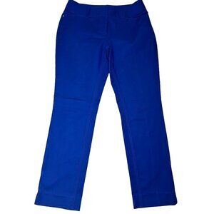 White House Black Market Women's Royal Blue ankle Pants Size 4